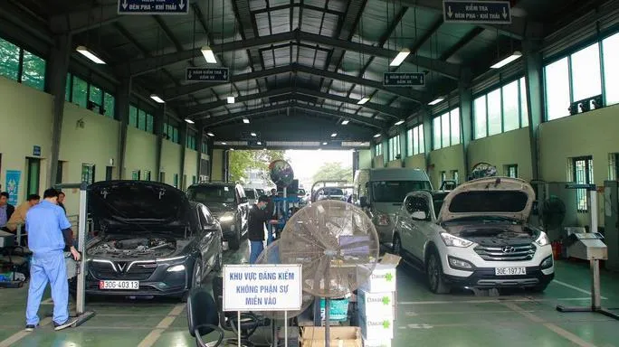 Từ 1/7/2023 dự kiến miễn kiểm định lần đầu đối với ô tô mới