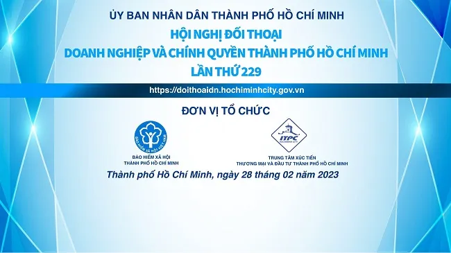 Đối thoại giữa Doanh nghiệp với Lãnh đạo Bảo hiểm xã hội TPHCM