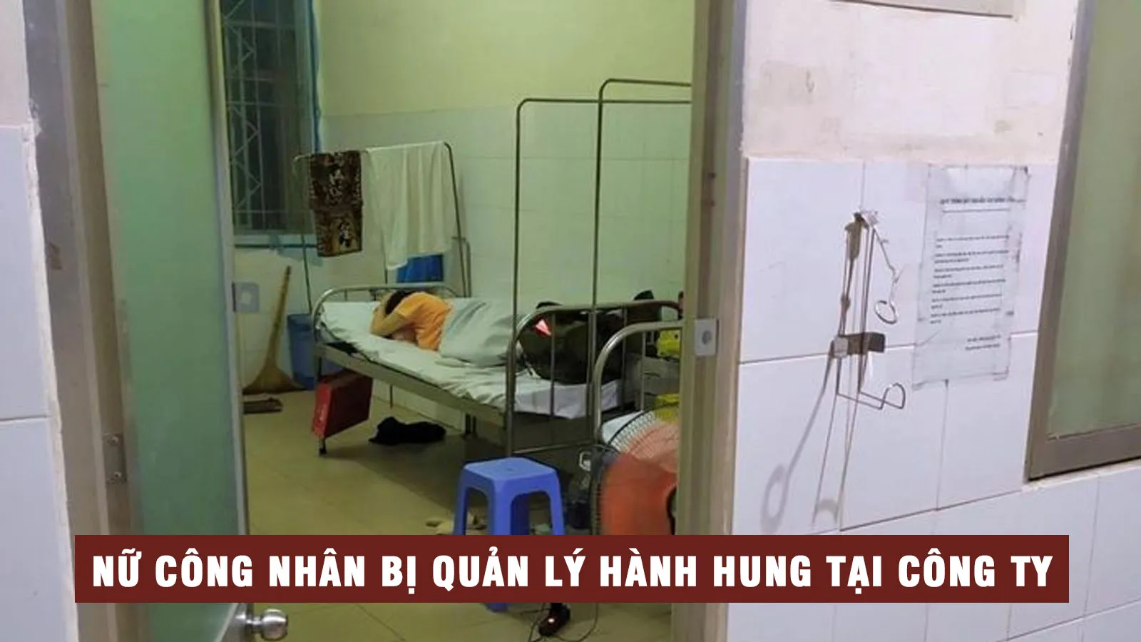 Nữ công nhân bị quản lý người nước ngoài “tác động vật lý” phải nhập viện