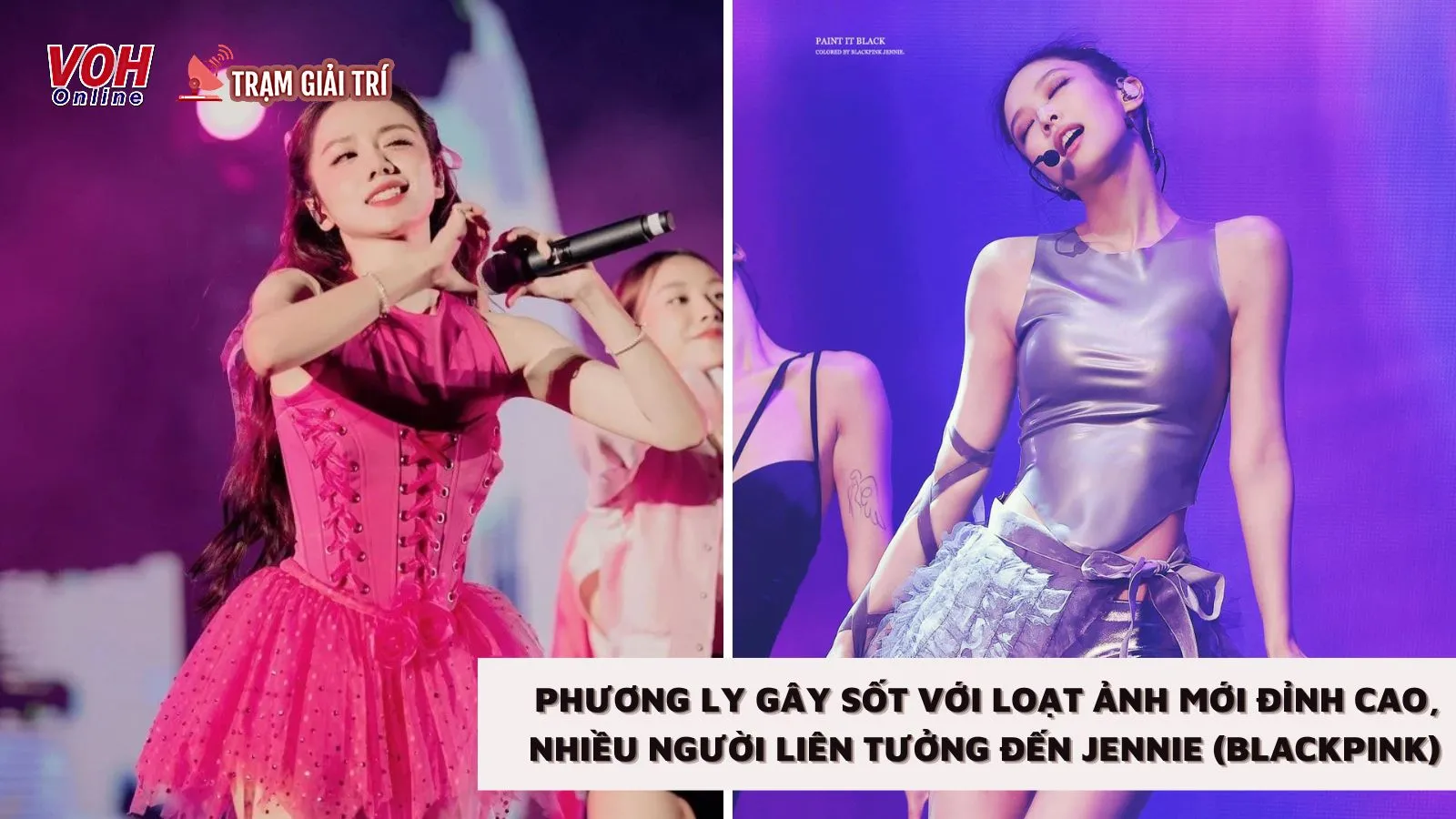 Phương Ly gây sốt với nhan sắc loạt ảnh mới, nhiều người liên tưởng đến Jennie (Blackpink)