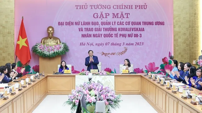 Vị thế của nữ lãnh đạo quản lý Việt Nam được khẳng định cả trong nước và thế giới