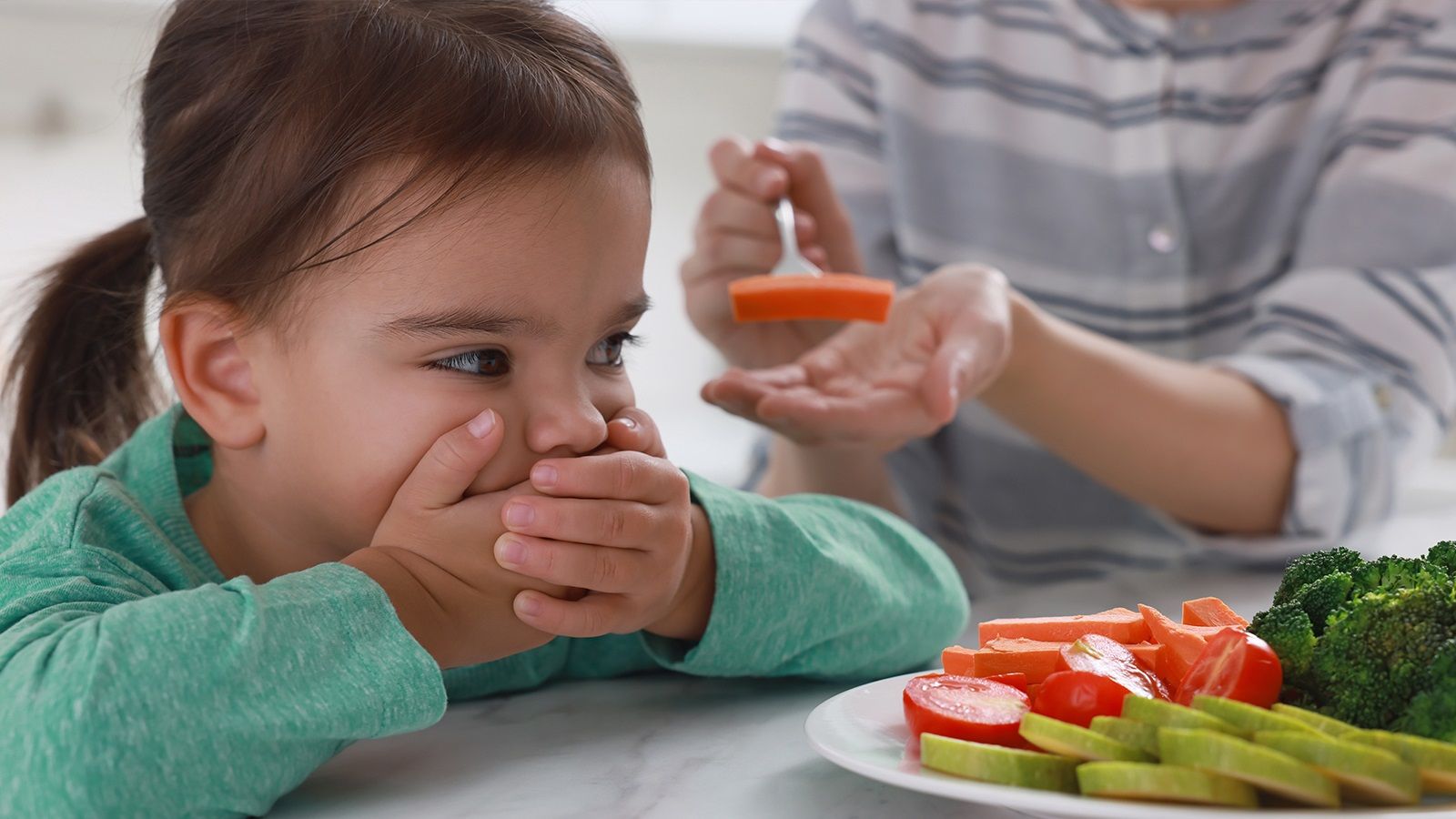 Gần một nửa trẻ em Mỹ từ 1 đến 5 tuổi không ăn một loại rau nào mỗi ngày