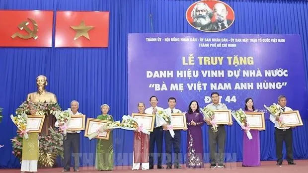TPHCM truy tặng danh hiệu Bà mẹ Việt Nam anh hùng cho 8 mẹ
