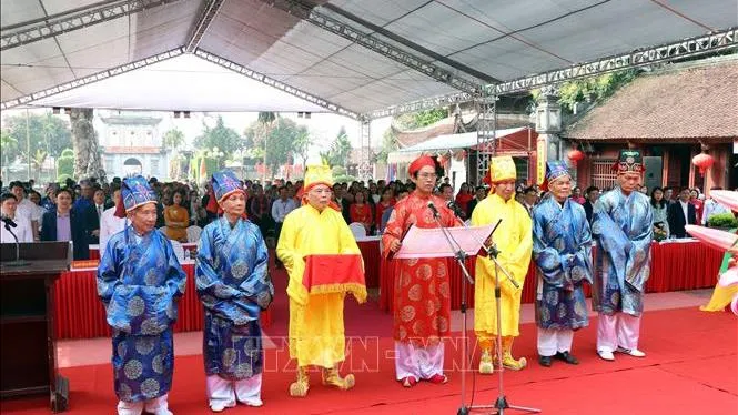 Hải Dương: Khai mạc lễ hội Văn miếu Mao Điền