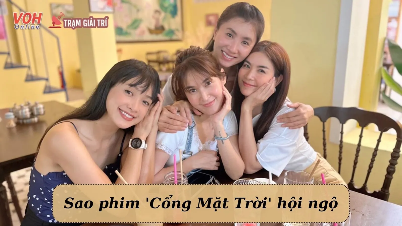 Hội chị em Cổng Mặt Trời hội ngộ, nhan sắc lão hóa ngược gây sốt