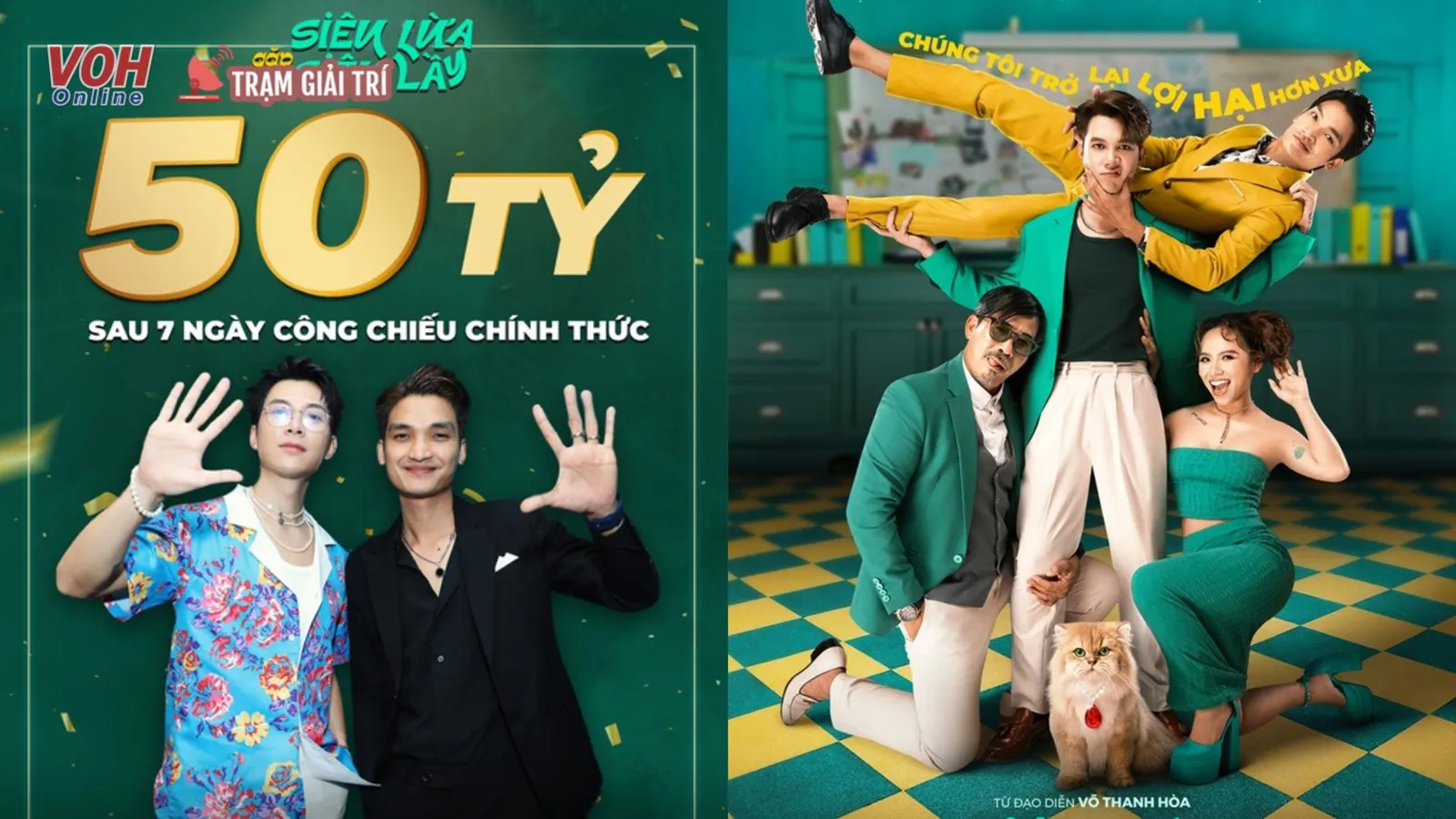 Siêu Lừa Gặp Siêu Lầy cán mốc 50 tỷ chỉ sau 7 ngày công chiếu