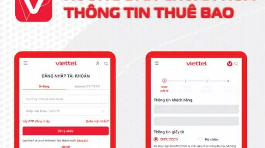 Cách chuẩn hóa thông tin sim điện thoại MobiFone, Viettel, Vinaphone