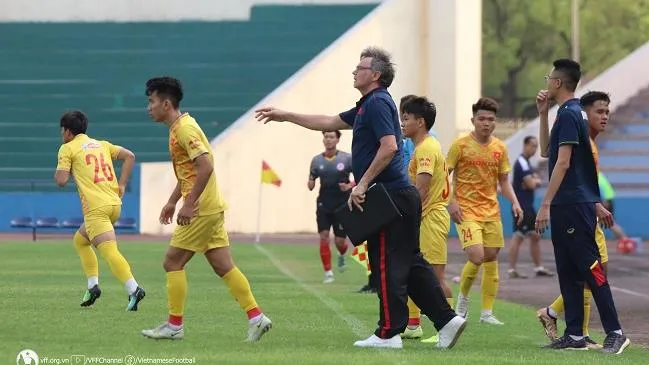 Thắng trận đầu cùng HLV Troussier, U23 Việt Nam hướng đến Doha Cup