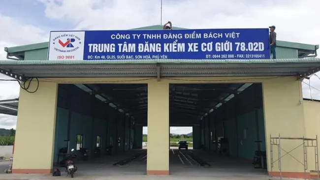 Khám xét Trung tâm Đăng kiểm xe cơ giới 78.02D