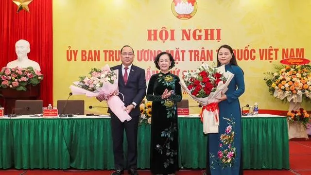 Bà Nguyễn Thị Thu Hà làm Phó Chủ tịch, Tổng Thư ký Mặt trận Tổ quốc Việt Nam