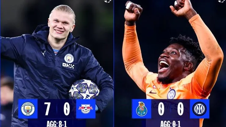 Cúp C1: Man City khát khao chức vô địch | Inter vào tứ kết sau 12 năm