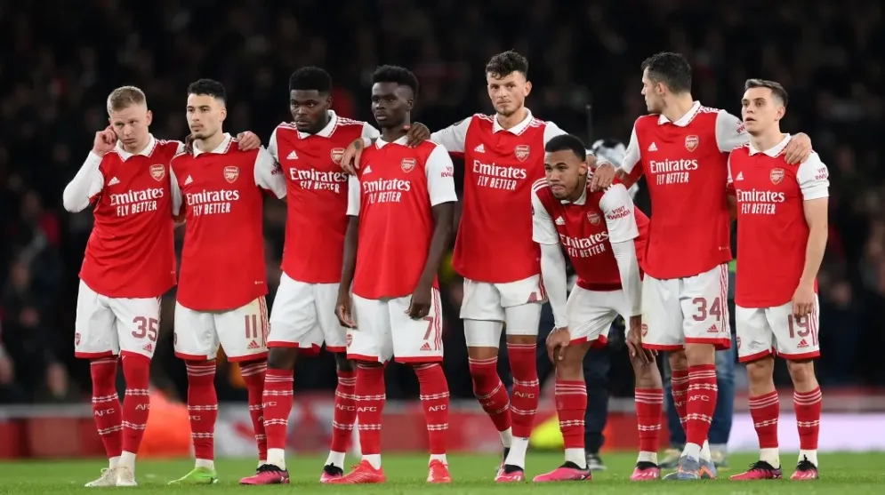 Arsenal dừng bước trước Sporting sau loạt luân lưu may rủi