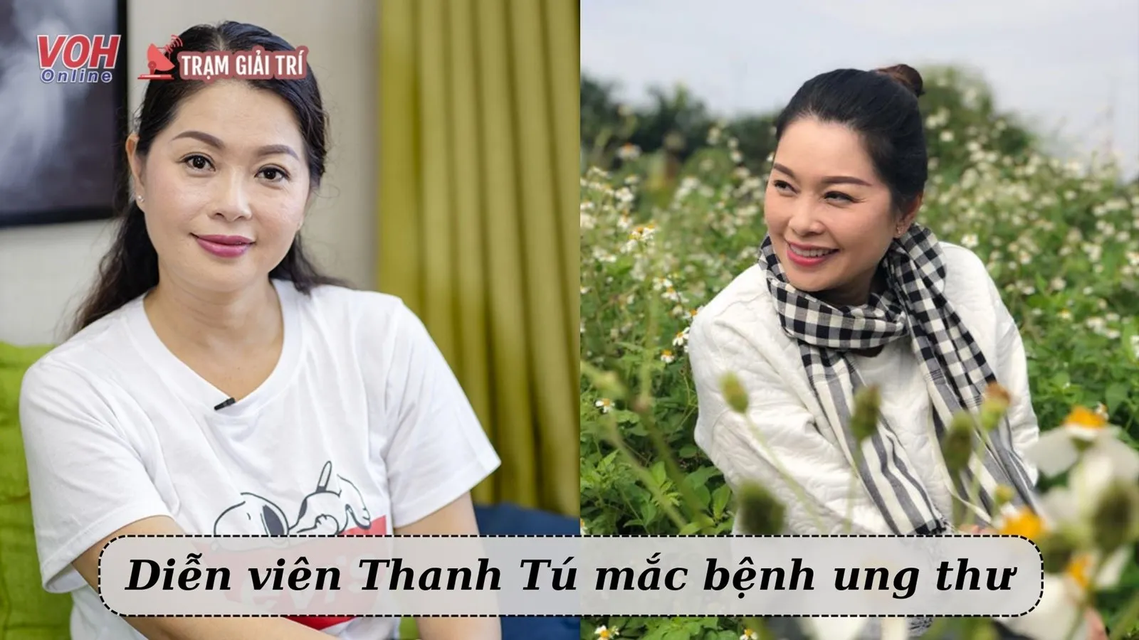 Diễn viên Thanh Tú tiết lộ bị ung thư tuyến giáp