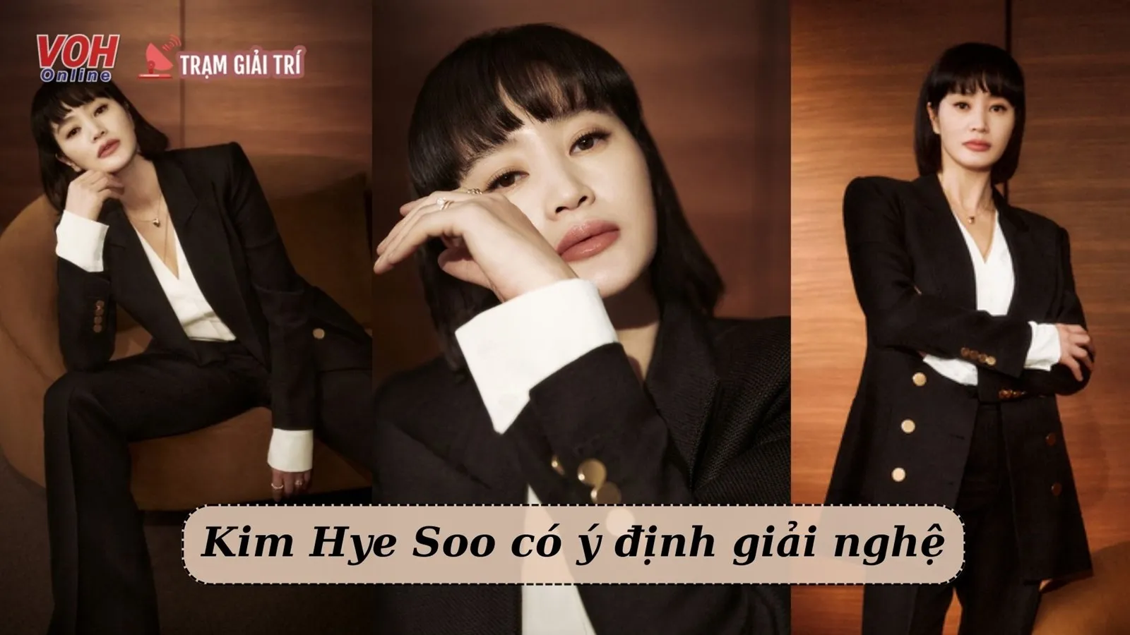 Kim Hye Soo bất ngờ thông báo chuẩn bị giải nghệ