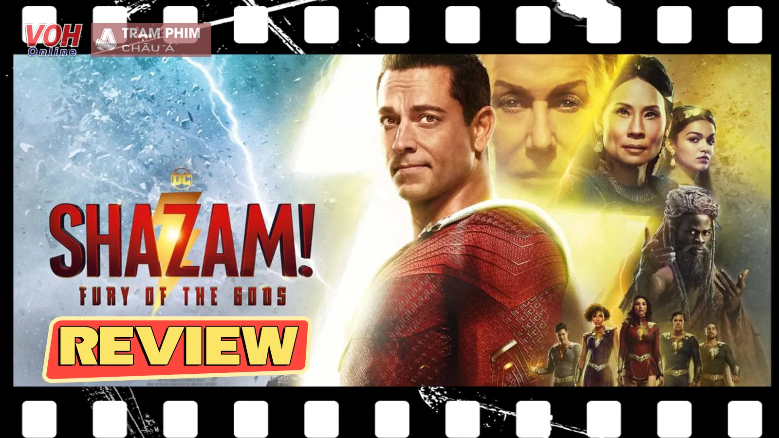 Review phim Shazam! Fury of the Gods: Cười thả ga và câu chuyện đề cao giá trị gia đình