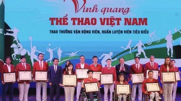 Vinh danh VĐV, HLV tiêu biểu của thể thao Việt Nam năm 2022