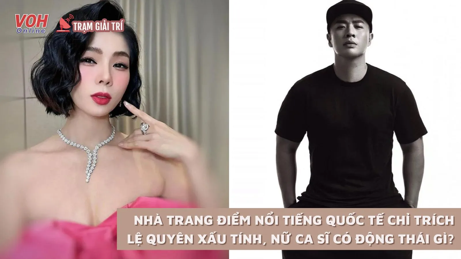 Nhà trang điểm nổi tiếng quốc tế chỉ trích Lệ Quyên xấu tính, nữ ca sĩ có động thái gì?