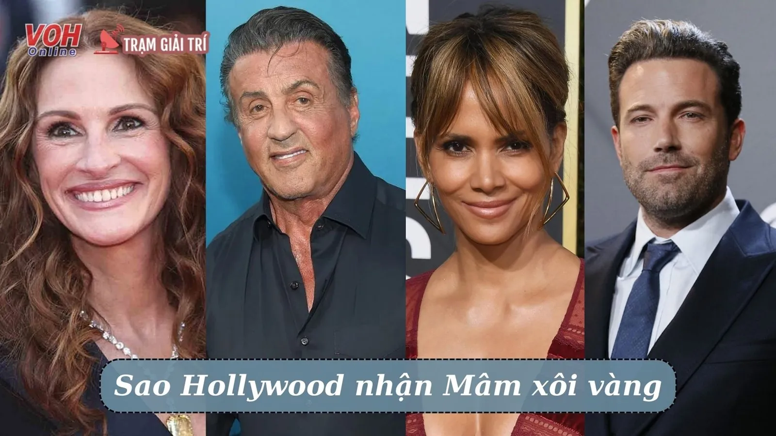 Top 15 diễn viên đoạt giải Mâm xôi vàng của Hollywood