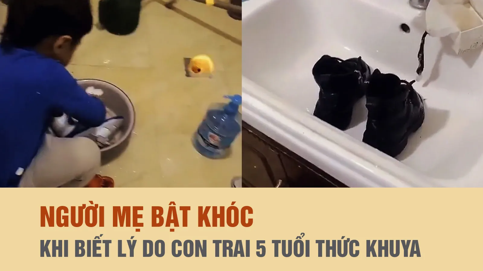 Mẹ bật khóc vì sự hiểu chuyện của con trai 5 tuổi