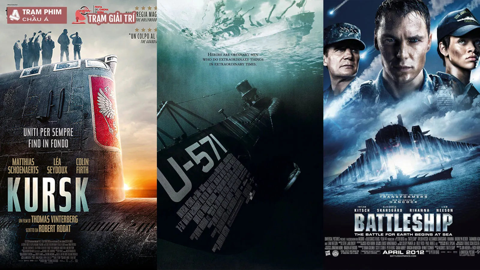 Top 15 phim tàu ngầm hay nhất, tràn đầy kịch tính