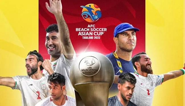 Đè bẹp Nhật Bản, Iran vô địch Cúp bóng đá bãi biển châu Á 2023