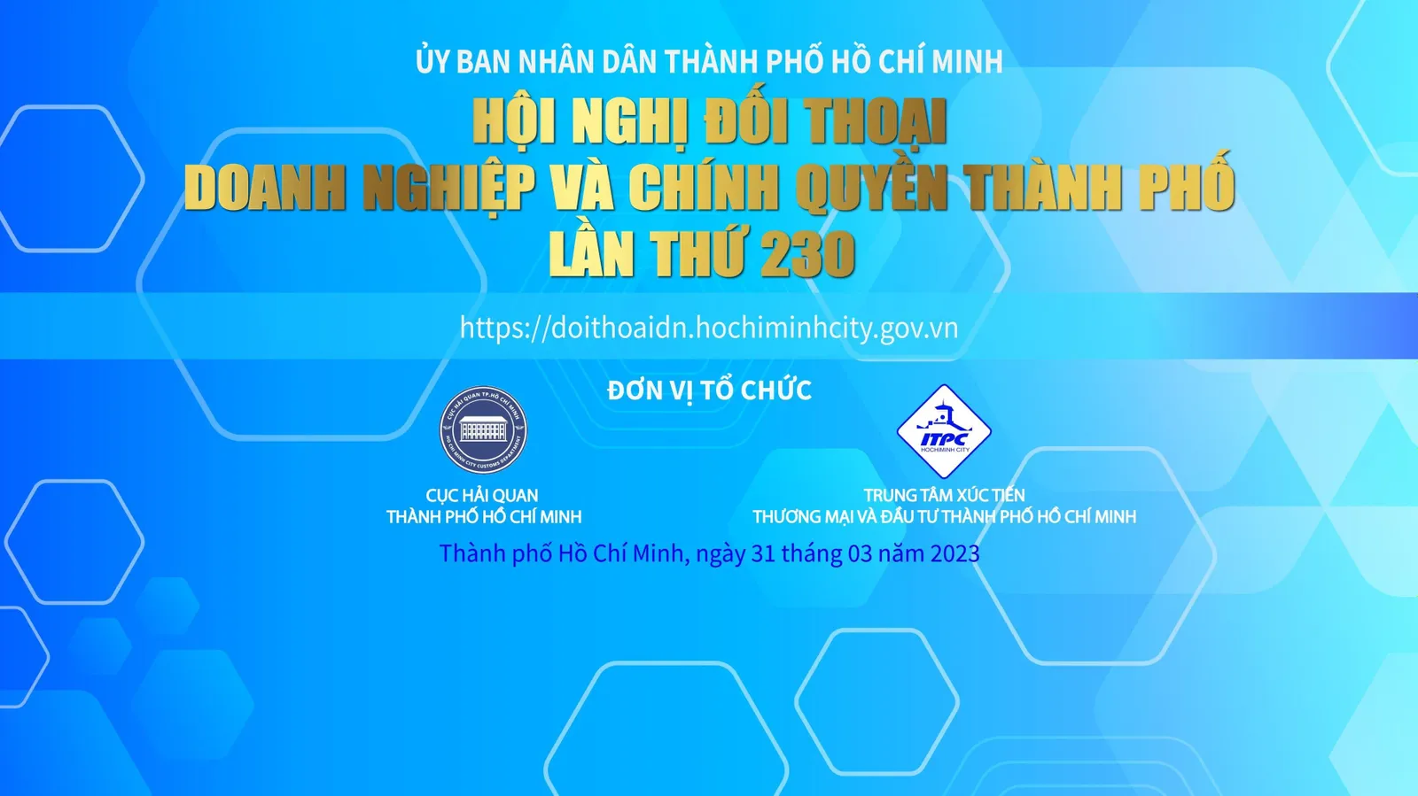 [Livestream] Hội nghị Đối thoại Doanh nghiệp với Cục Hải quan TPHCM