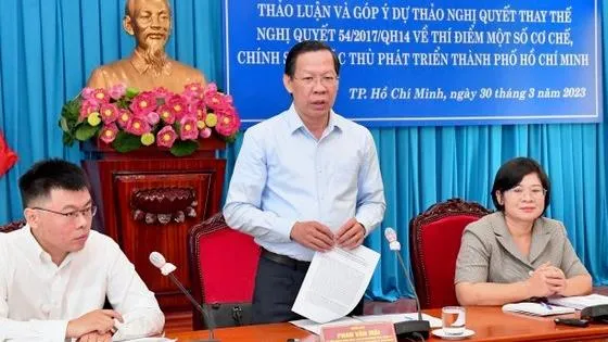 TPHCM muốn thí điểm những cơ chế đột phá, vượt trội để huy động mọi nguồn lực phát triển