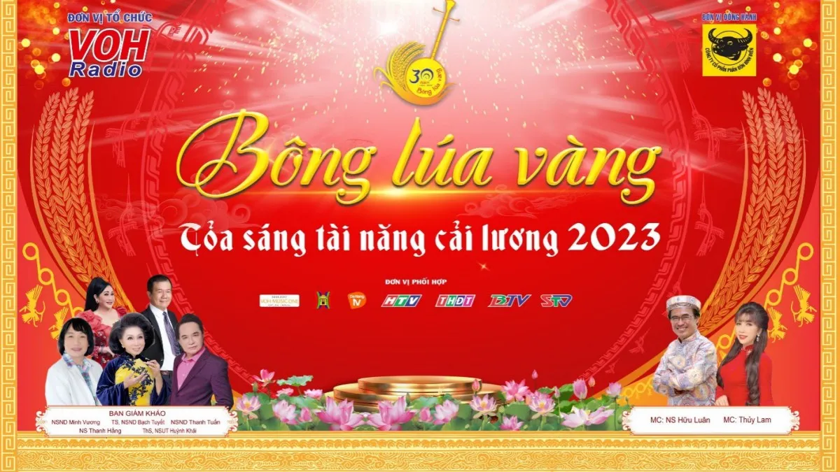 Điểm tin sáng 3/4: Bông Lúa Vàng 2023 chính thức gieo hạt cho mùa giải 30 năm