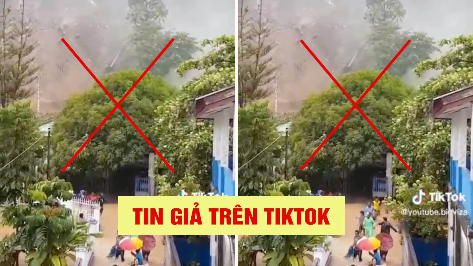 Video lở núi kinh hoàng ở Đà Lạt là tin giả