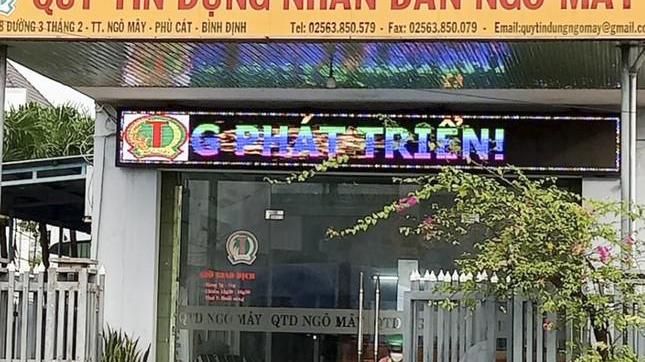 Vụ Chủ tịch HĐQT và cán bộ quỹ tín dụng quan hệ bất chính: Kỷ luật cảnh cáo 2 người