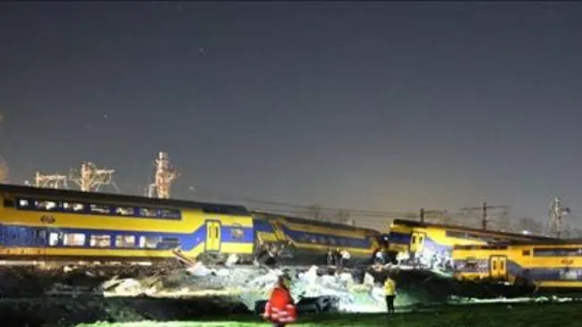 Nhiều thương vong trong vụ tai nạn đường sắt tại Hà Lan