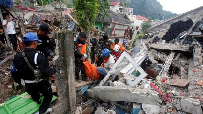 Indonesia lại xảy ra động đất
