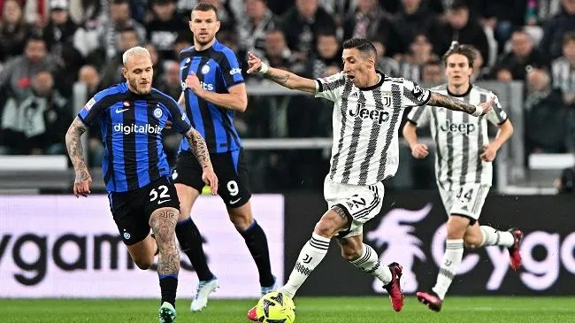 Juve rơi chiến thắng trước Inter trong trận cầu 3 thẻ đỏ