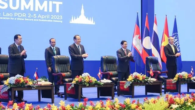 4 nước Việt Nam, Lào, Campuchia, Thái Lan hợp tác đảm bảo an ninh nguồn nước Mekong