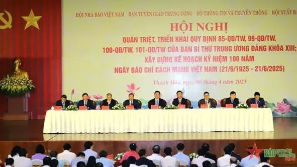Quán triệt, triển khai quy định của Ban Bí thư về báo chí, xuất bản