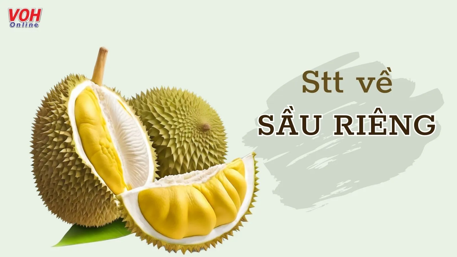 Stt về sầu riêng hay, dí dỏm