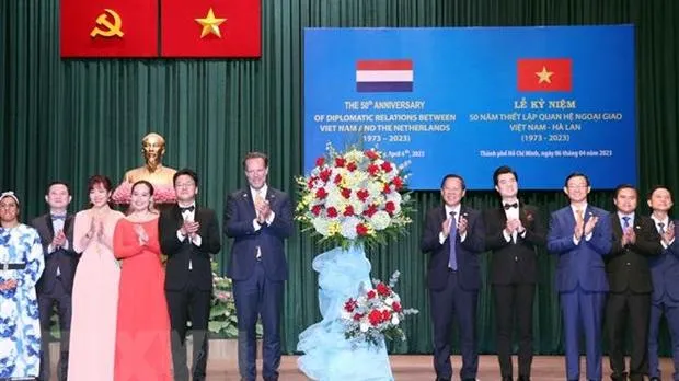 TPHCM tổ chức Lễ kỷ niệm 50 năm quan hệ ngoại giao Việt Nam - Hà Lan