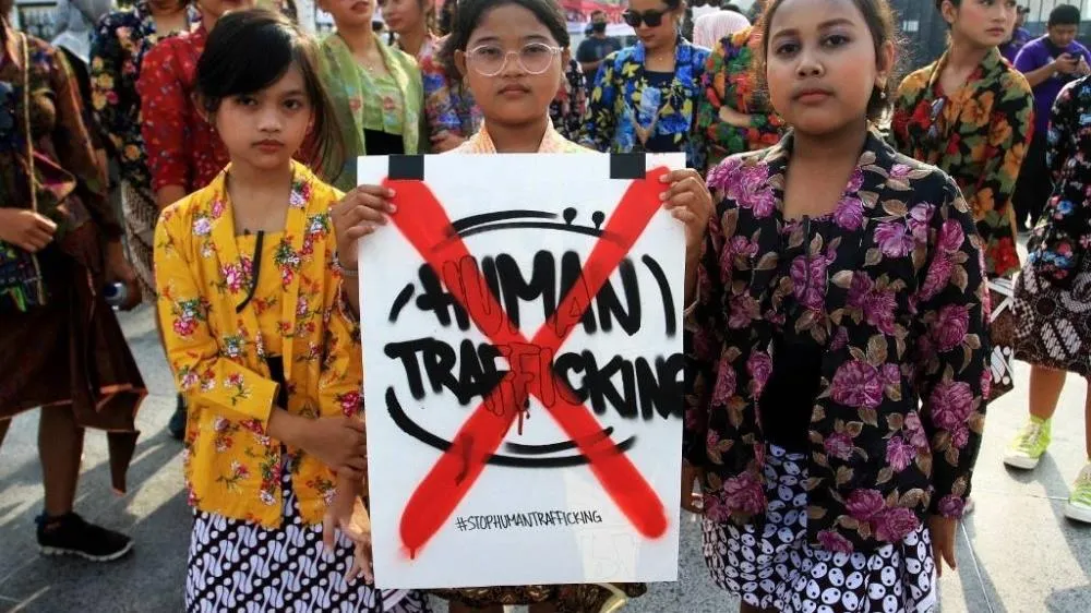 50% các vụ buôn người ở Indonesia liên quan đến trẻ em