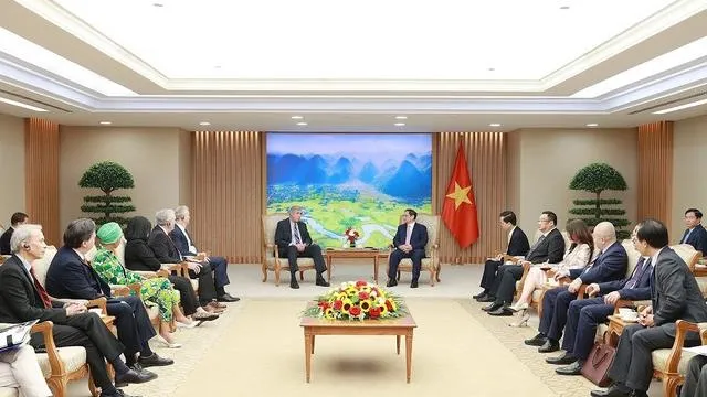 Thủ tướng Chính phủ Phạm Minh Chính tiếp đoàn nghị sĩ Hoa Kỳ