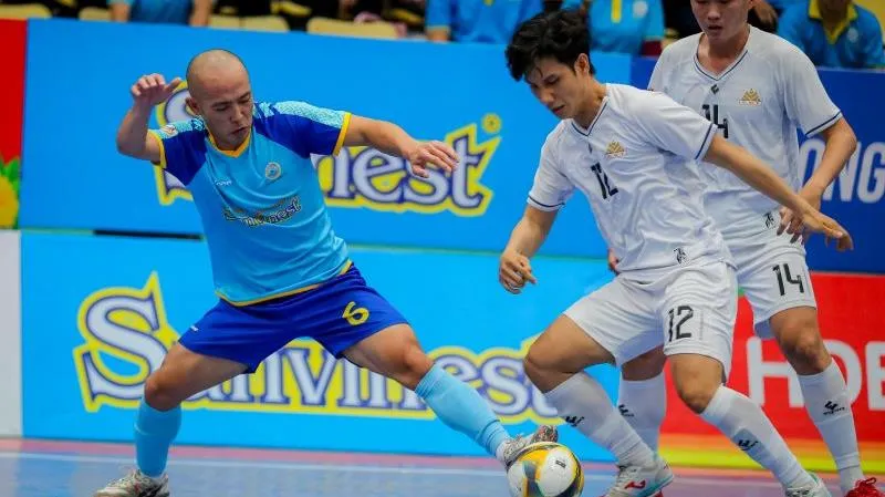 Đè bẹp Cao Bằng, Khánh Hòa áp sát ngôi đầu Giải futsal VĐQG