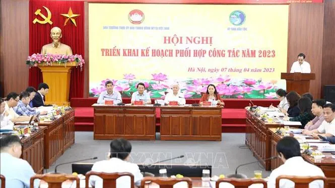 Phối hợp tăng cường nắm bắt tâm tư, nguyện vọng của đồng bào dân tộc thiểu số