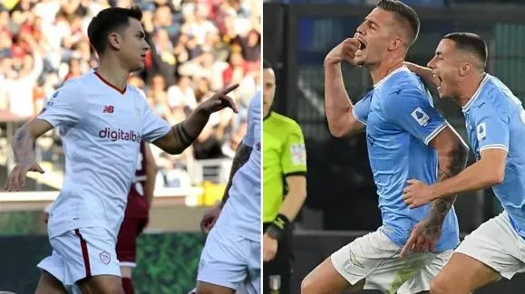 Roma vào tốp 3 | Lazio xây chắc ngôi nhì và đẩy Juve xa tốp 4