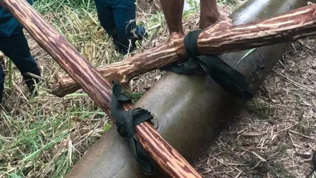 Phát hiện quả bom nặng 200kg còn nguyên kíp nổ
