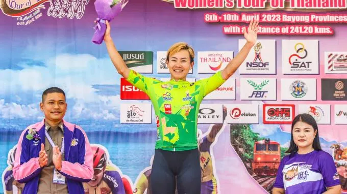 Nguyễn Thị Thật giành áo xanh và đỏ tại Tour of Thailand 2023