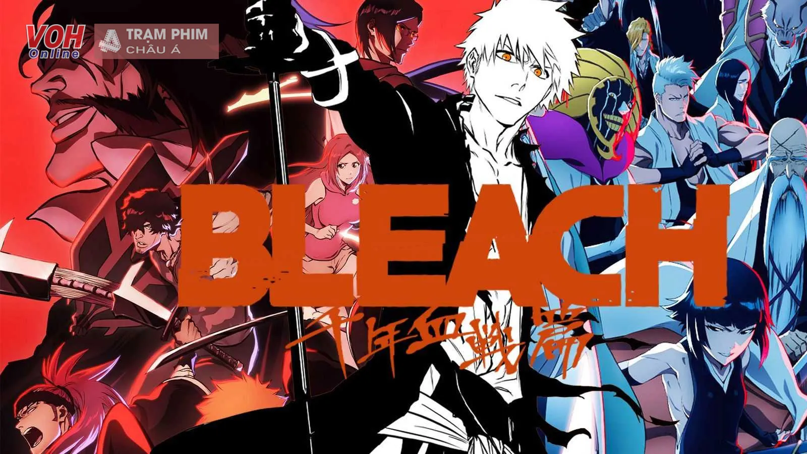 Danh sách các nhân vật trong Bleach được yêu thích nhất!