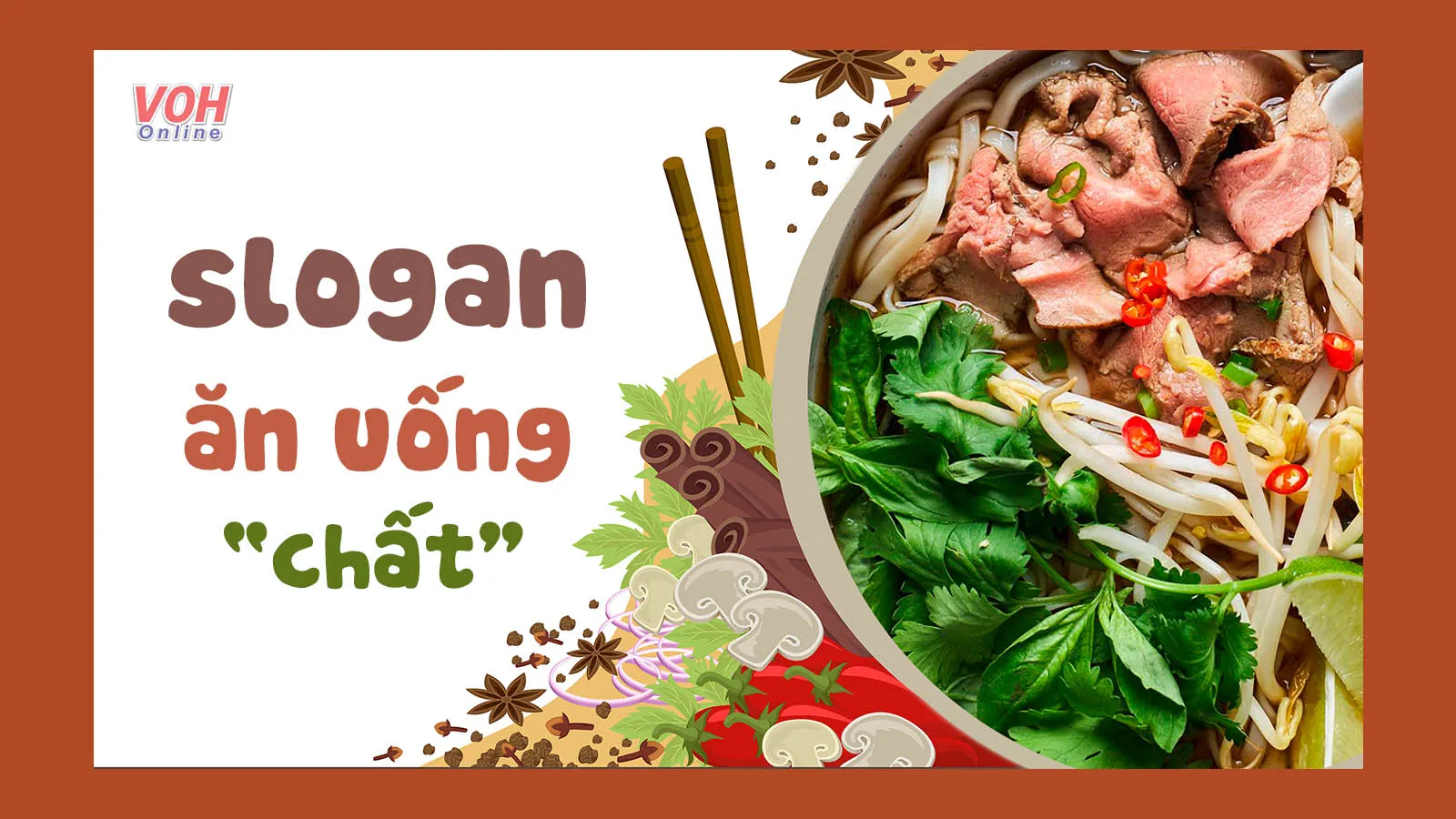 Slogan ăn uống “chất”, slogan hay về ẩm thực cho food-holic
