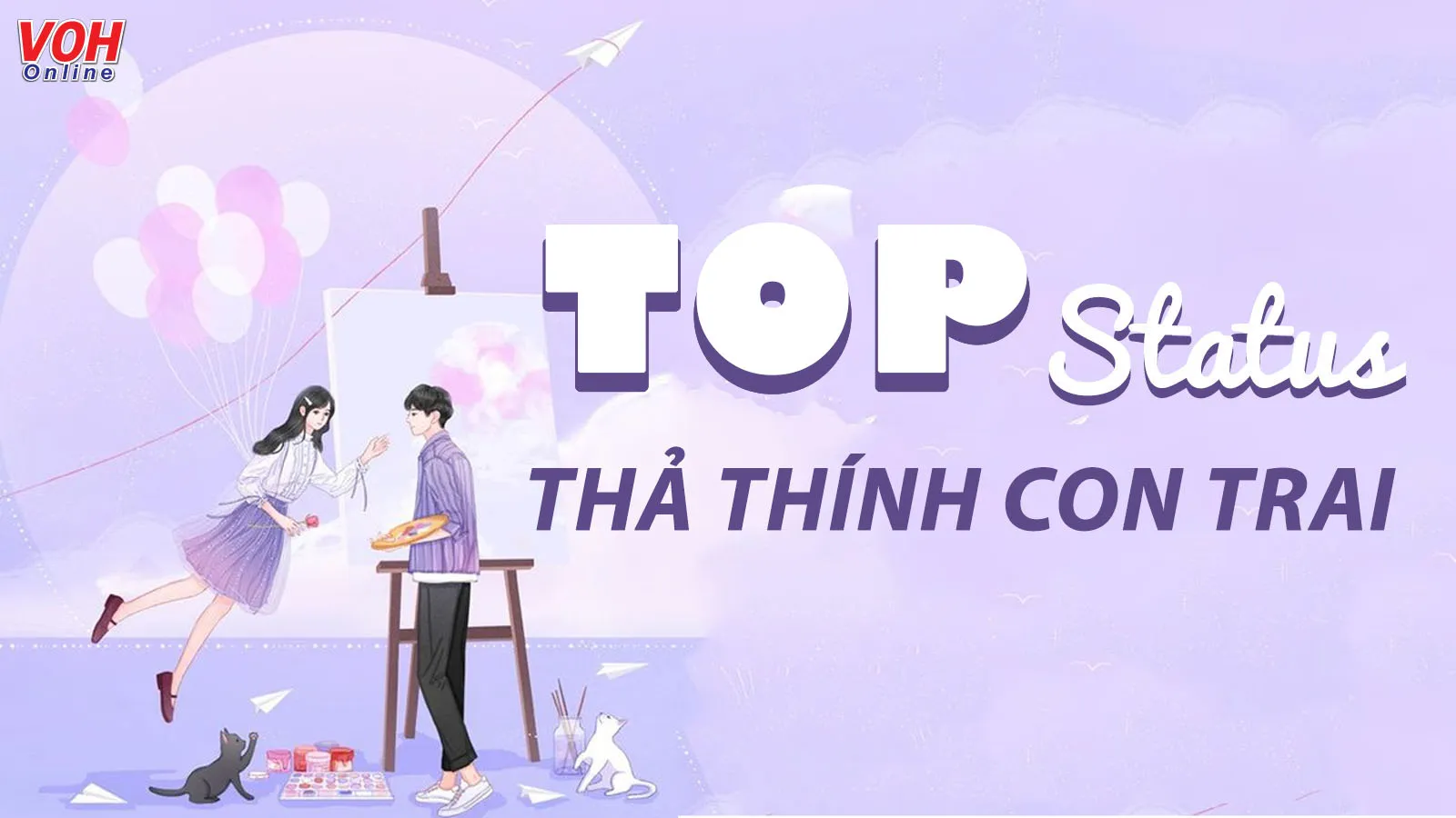 Top những câu stt thả thính trai cực chất và duyên