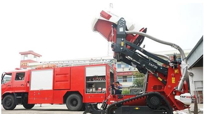 Điểm tin trưa 16/4: Đà Nẵng có robot chữa cháy