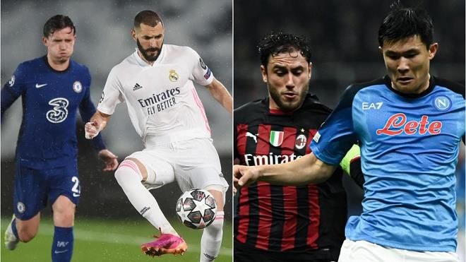 Lịch thi đấu Cúp C1 ngày 19/3: Real và Milan trước cánh cửa đi tiếp