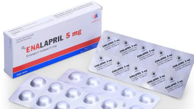 Thu hồi thuốc điều trị tăng huyết áp Enalapril 5mg không đạt chất lượng